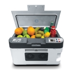 24л Автомобильный холодильник AVS CC-24WBC 12/24/220В с электронным управлением